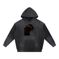 Kendrick Lamar - Vintage Washed Frayed Fleece Hoodie