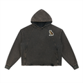 Drake Lyrics - Vintage Washed Frayed-Hem Hoodie